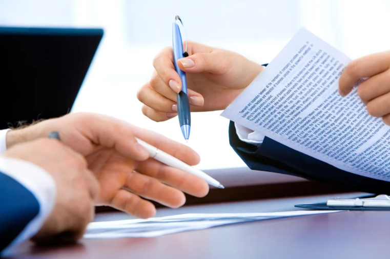 signing of documents