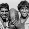 Days gone by: Jim and Phil Krakouer were two of the AFL’s most exciting players in the AFL in the 1980s.