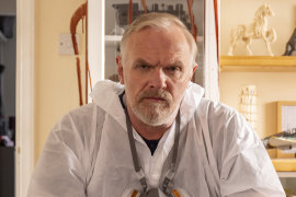 Greg Davies as Paul ‘Wicky’ Wickstead in the British comedy The Cleaner.