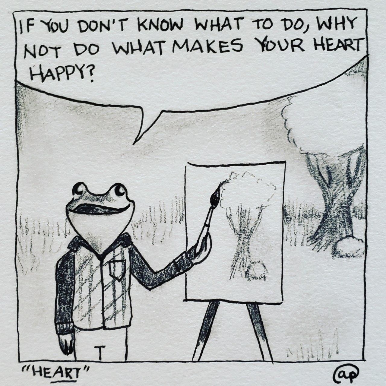 chewedcorn:
“Frog Ross [OC]
”
this was a really nice reminder  :)