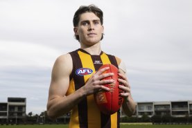 Emerging Hawthorn star Will Day.