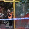 Protesters targeted the US consulate office in Melbourne.