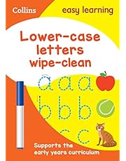 Lower Case Letters Age 3-5 Wipe Clean Activity Book: Ideal for home learning (Collins Easy Learning Preschool)