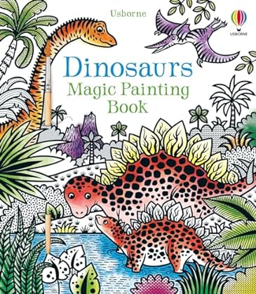 Dinosaurs Magic Painting Book: 1 (Magic Painting Books)