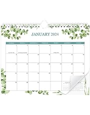 Calendar 2024-2025 -18 Month Wall Calendar from Jan 2024- June 2025 Monthly Calendar for Home Office Planning Orgnizing,Green Leaf