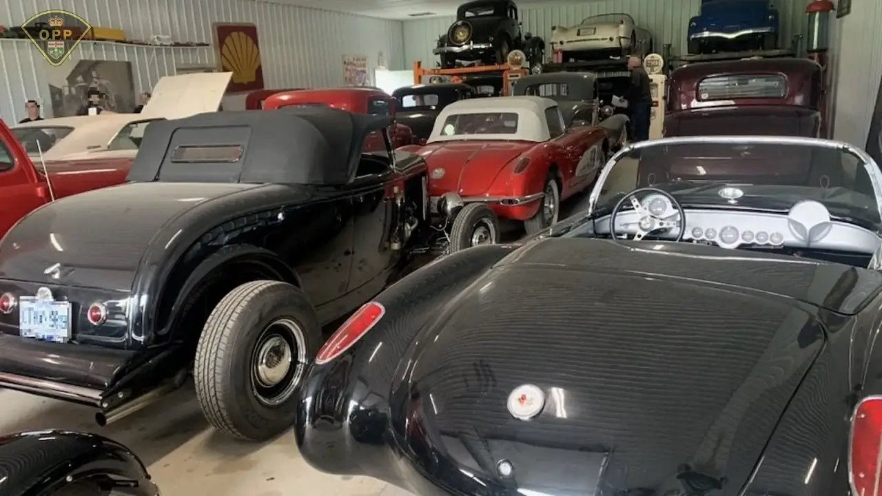 The ultimate barn-find! Police raid discovers over $3 million in stolen classic cars