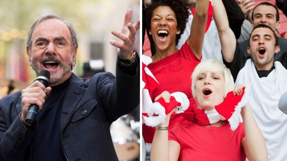 Neil Diamond’s Sweet Caroline has taken on a life of its own.