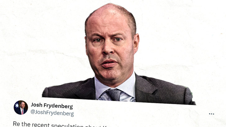 Josh Frydenberg hoses down speculation of a return to politics.