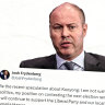 Josh Frydenberg hoses down speculation of a return to politics.