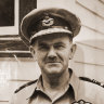 Air Commodore (later Air Vice-Marshal) Frank Bladin in Darwin before leaving Australia to prepare for D-Day.