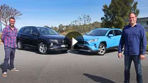 2021 Hyundai Tucson 2WD v Toyota RAV4 GXL Hybrid comparison