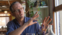 Dieting guru Michael Mosley lunches with the AFR in Surry Hills in 2019.