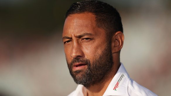 Wests Tigers coach Benji Marshall.