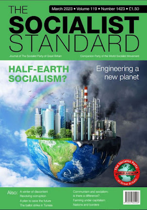 Socialist Standard no. 1423 March 2023