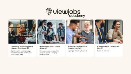 Some of the diploma and certificate level courses now available at ViewJobs Academy. National short courses are also available.