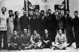 Korean Anarchist Federation militants with some Chinese comrades, 1929. The KAF established the Manchurian Revolution of 1929-1931, then fought in the anti-Japanese resistance until 1945.