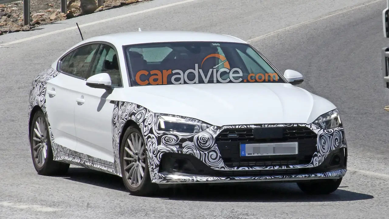 2020 Audi A5 Sportback spied again