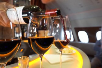 If you want taste your wine properly on a plane, make sure you stay hydrated.