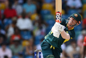 David Warner is Australia’s leading run-scorer in the Twenty20 World Cup 