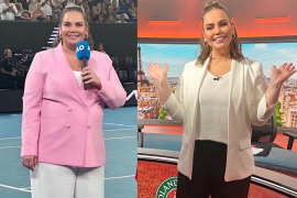 Instagram side-by-side of Jelena Dokic for use in an opinion piece.
