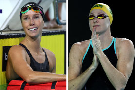 Emma McKeon and Cate Campbell won medals in the 100m freestyle final at the Tokyo Olympics. Neither will get the chance in Paris.