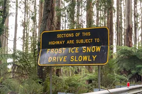 Can you drive a two-wheel-drive car in the snow?