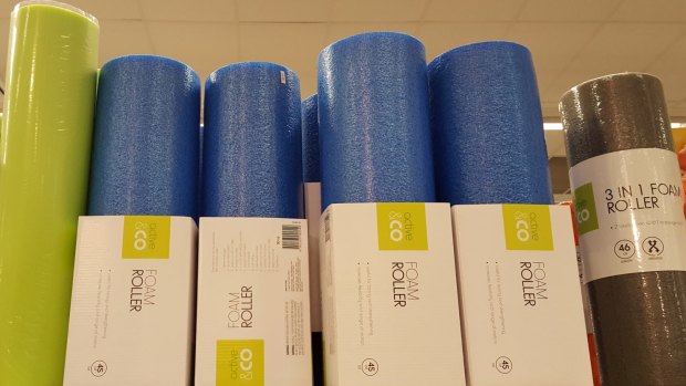 Foam Roller from Kmart 