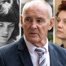Lindy Chamberlain-Creighton in 1982, Chris Dawson in 2022, and Kathleen Folbigg in 2003.