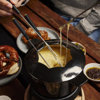 Arbory’s $55 fondue is plenty for lunch between two.