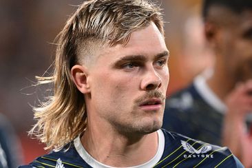 Ryan Papenhuyzen of the Storm looks on during warm up ahead of the NRL Qualifying Final match between the Brisbane Broncos and Melbourne Storm 