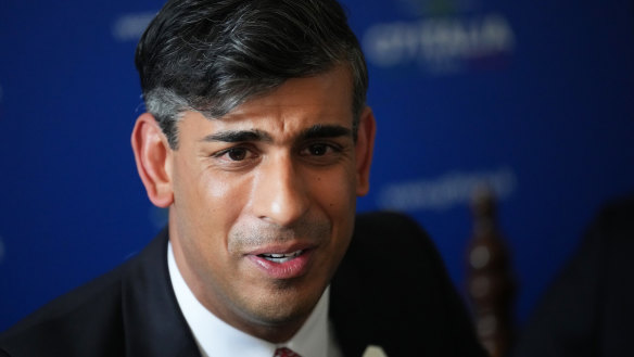 British Prime Minister Rishi Sunak’s Conservative Party is on track for an electoral hammering.