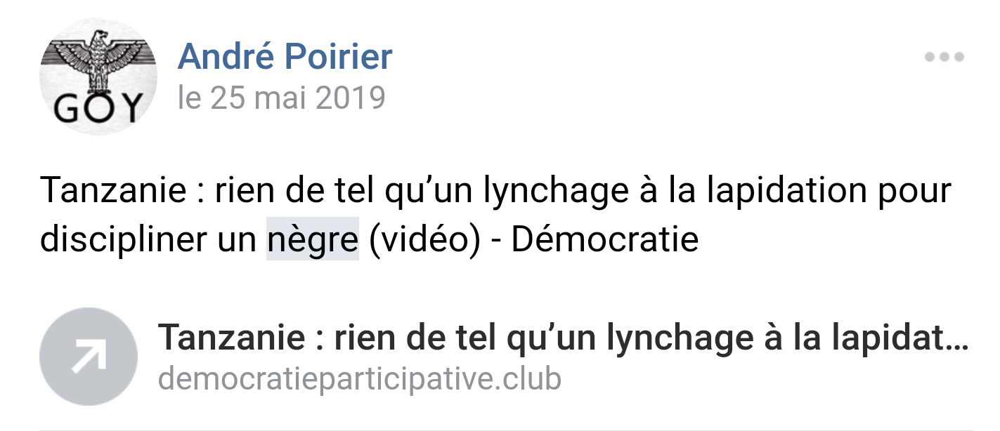 z3cc violence raciste