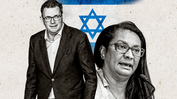 Daniel Andrews and Nova Peris 