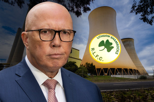 Peter Dutton’s nuclear plan for Lithgow has elicited quite a reaction from the old Shamrocks.