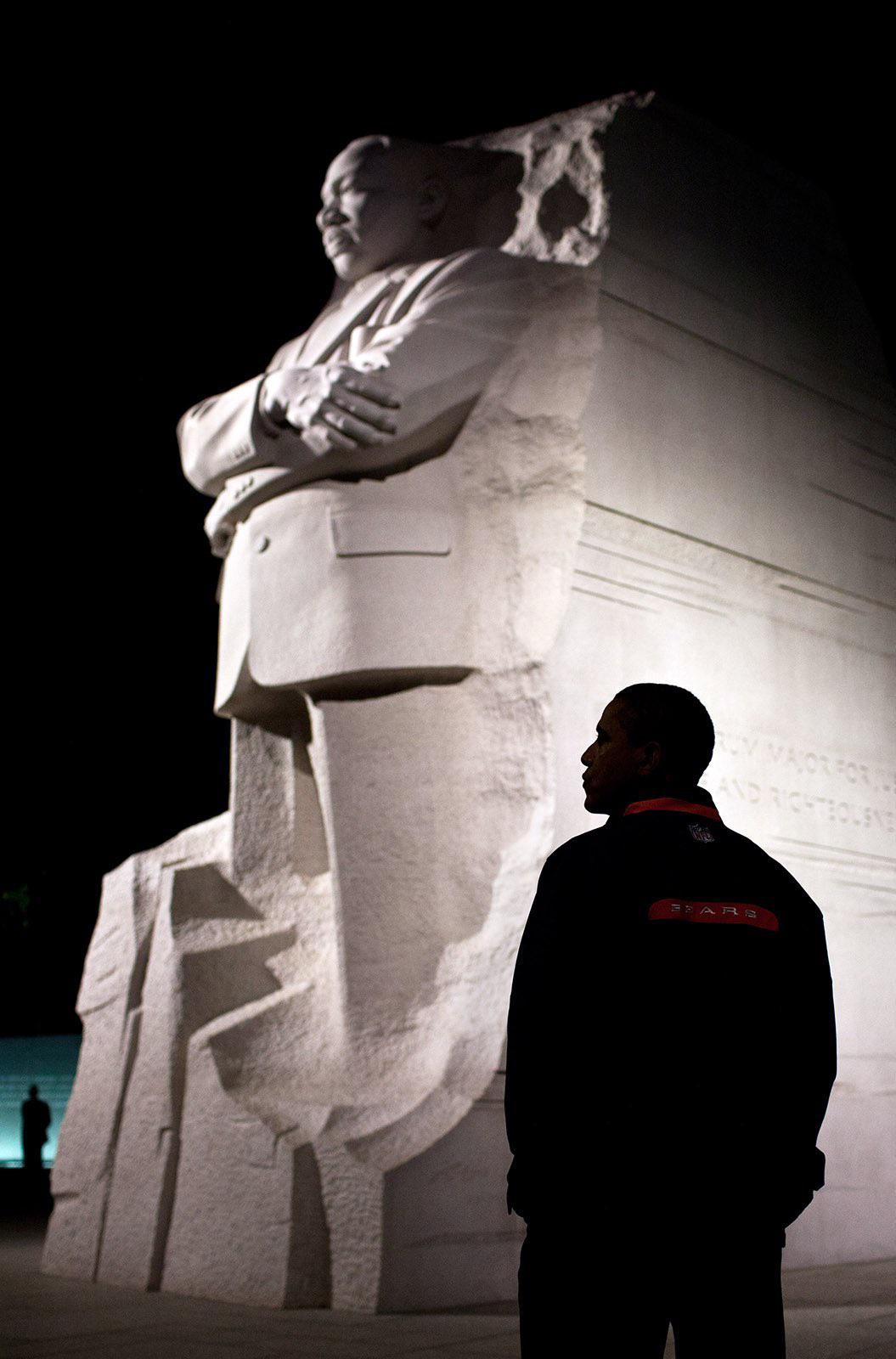 r/pics - Pete Souza’s capture of Obama and MLK