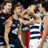 Blues dine out on Geelong, Cats won’t ‘jump to conclusions’ on Hawkins