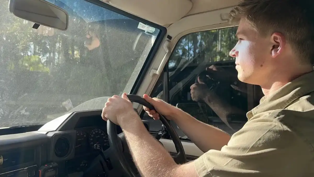 'Super special': Robert Irwin's car is a touching tribute to his dad