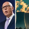 Opposition Leader Peter Dutton has challenged Prime Minister Anthony Albanese on nuclear energy.