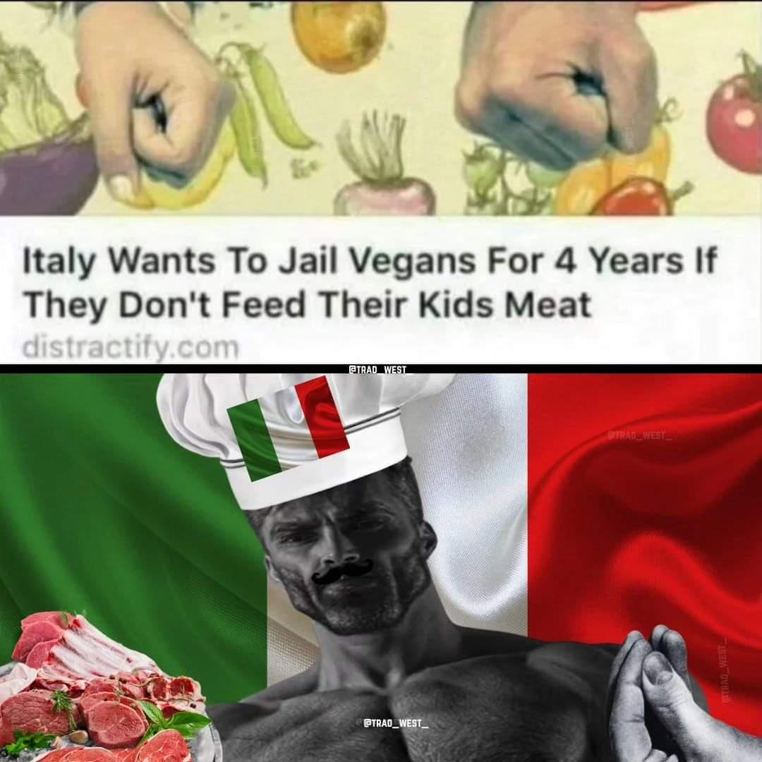 r/2westerneurope4u - Most pro vegan policy in Italy