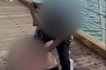 Alajeck Anai faced Melbourne Magistrates&#x27; Court on Friday following the alleged attack at Altona﻿ Pier on February 28.