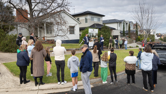 90 Price St Essendon sold for $1.59 million at auction on Saturday