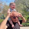 Jacque Ginberg and his granddaughter Alexa in New York.