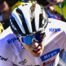 Slovenia’s Tadej Pogacar tries to break away from Denmark’s Jonas Vingegaard during the thirteenth stage of the Tour de France last year.