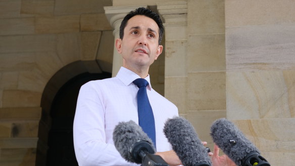 ‘A win-win’: David Crisafulli has announced the LNP would allow first homebuyers to rent out a room in the first 12 months.