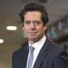 Gillon McLachlan ran the AFL until last year. He was appointed Tabcorp’s chief executive on Monday.