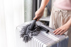 Dirt, dust and germs can accumulate on your bags while travelling.