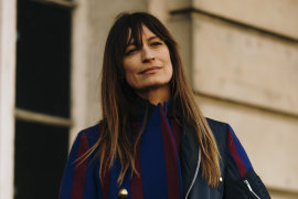 Parisian model and music producer Caroline De Maigret has perfected the French-girl fringe