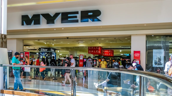 Myer had previewed some of its strongest results in years.