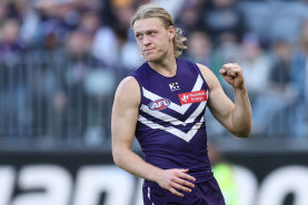 Hayden Young was Fremantle’s leading goalkicker.