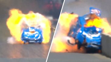 John Force was left in intensive care after this &#x27;catastrophic&#x27; crash at nearly 500km/h.